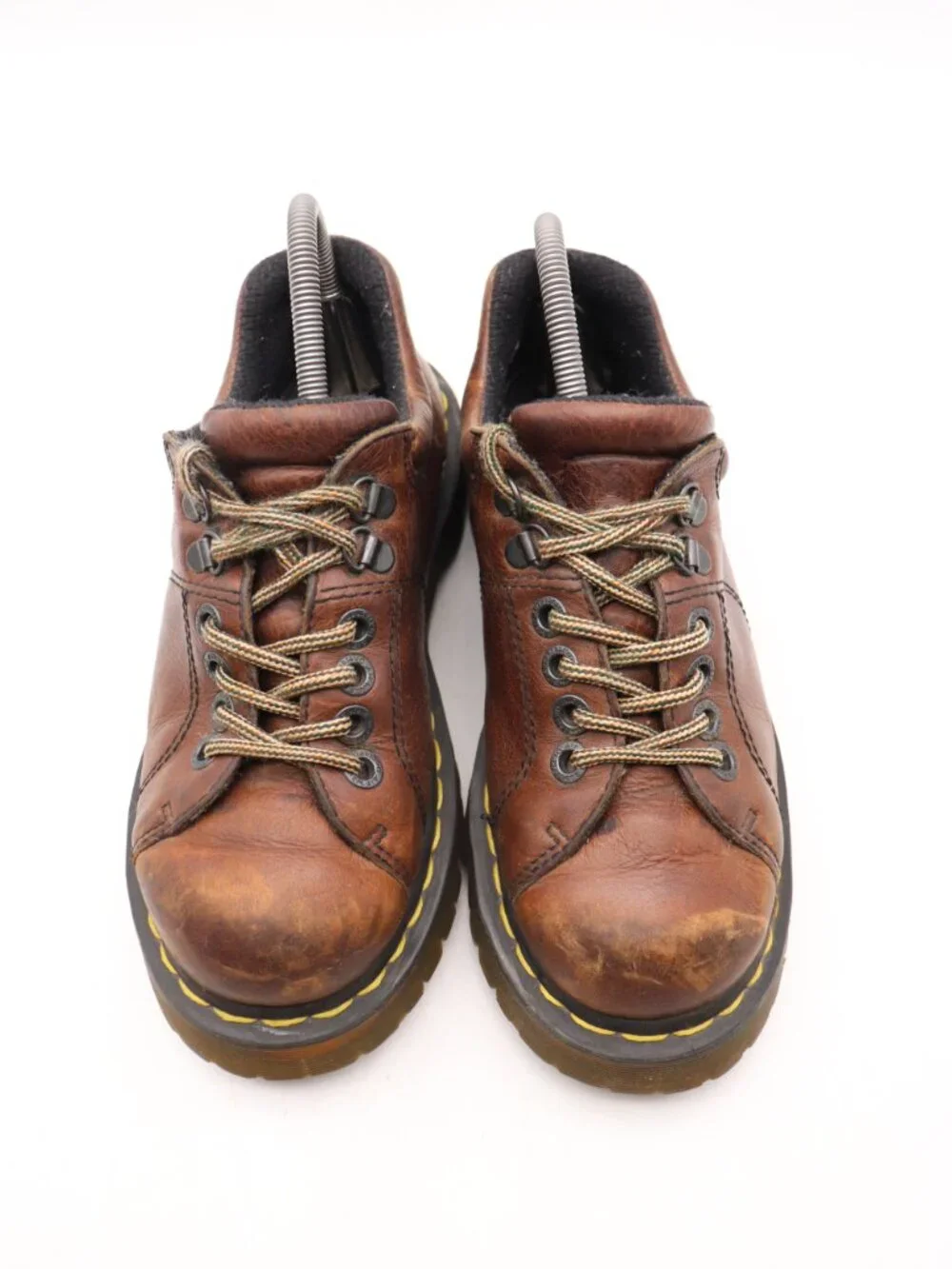 Doc Dr. Martens 8312 Men's 7 Women's 8 Made England Brown Leather Chunky Lace Up
